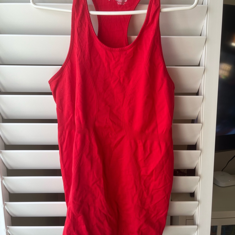 Zyia Copper Charged Sleeveless Tank Top